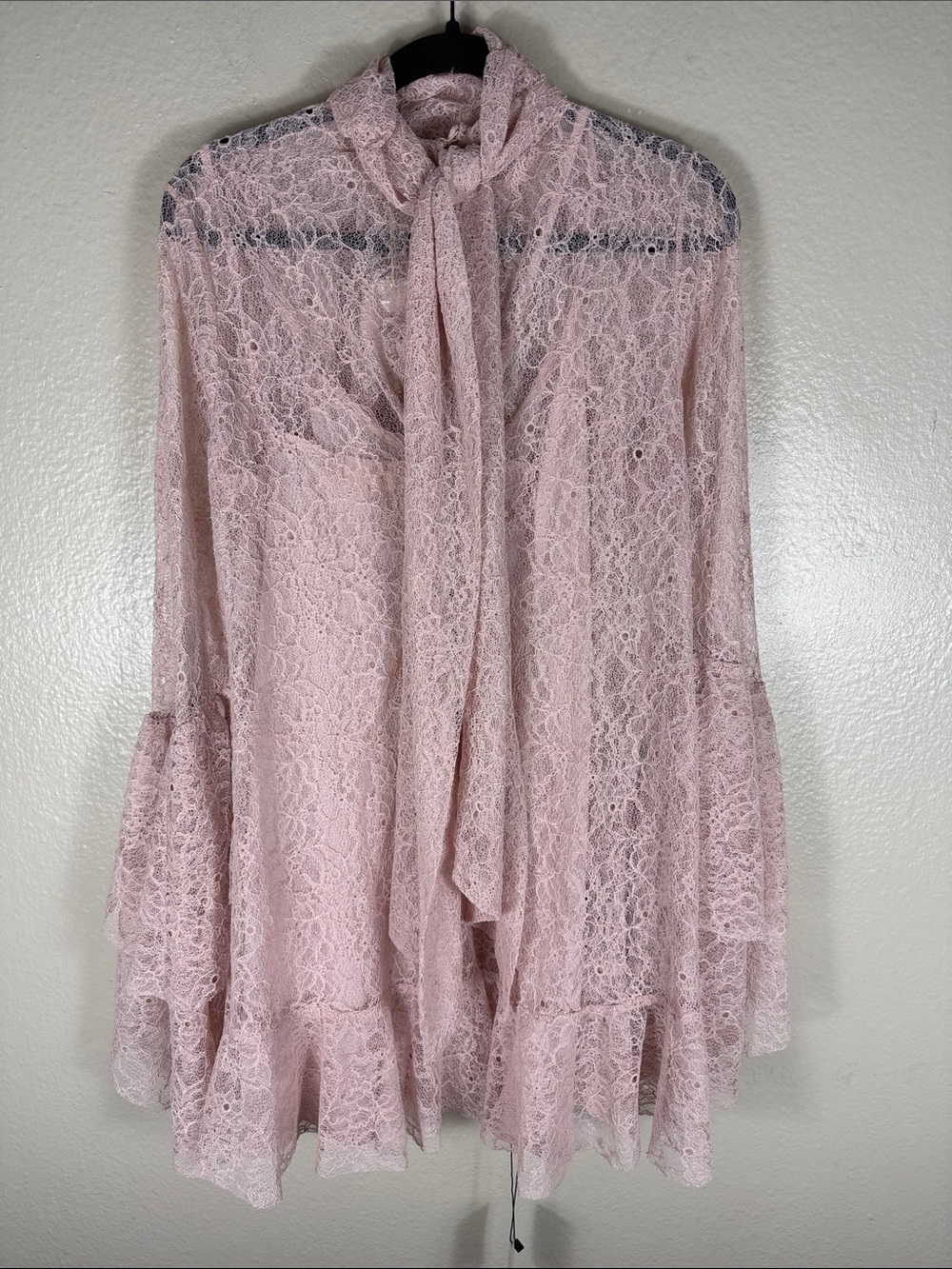 Camila Coelho Norma Mini Dress in Dusty Pink - Picture 7 of 9